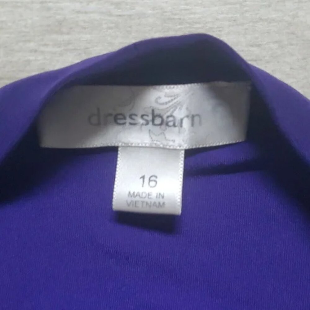 Dressbarn 2-in-1 Sleeveless Belted Tunic Shirt - Picture 8 of 13